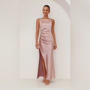 NWT Billy J Ava Maxi Dress - Dusty Pink - AUS size 6, US size 2